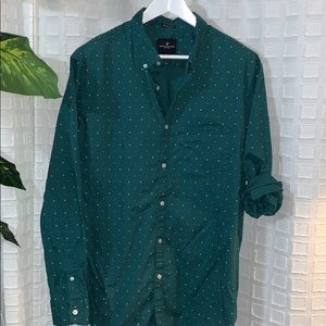 Ae poplin button down sz/xxl